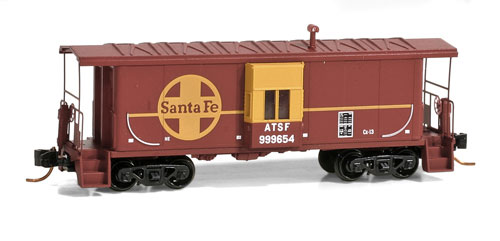 AT&SF - Caboose, Bay Window - Micro-Trains 13000100